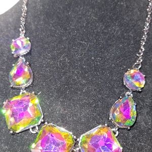 Paparazzi necklace with earrings